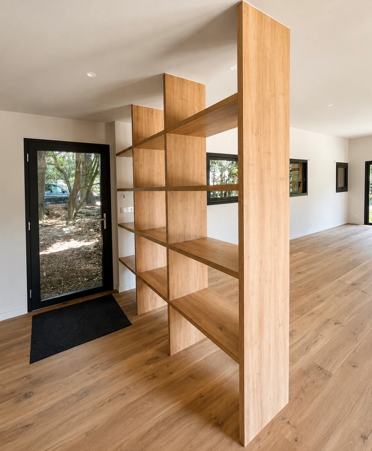 Agencement d'une maison à Pornichet, meuble entrée