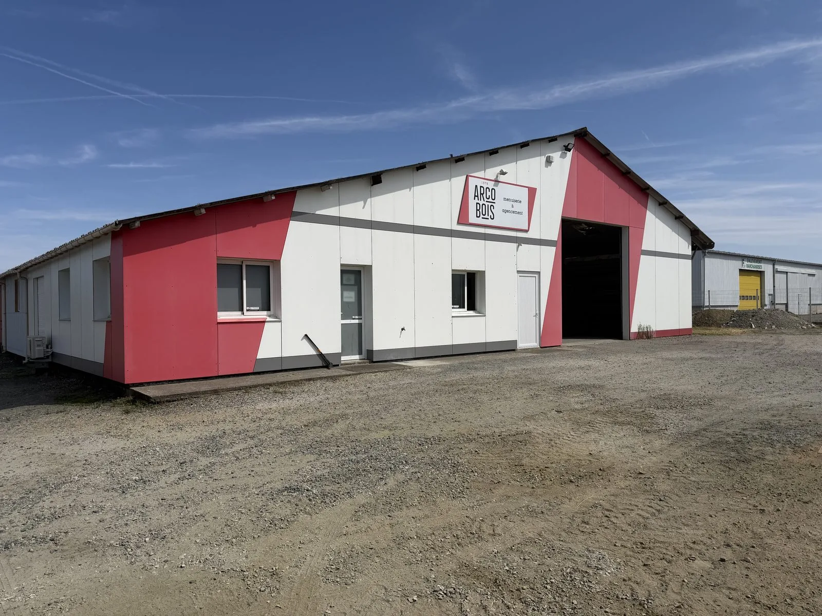L'atelier Arcobois de 1000 m² à La Planche, en Loire-Atlantique