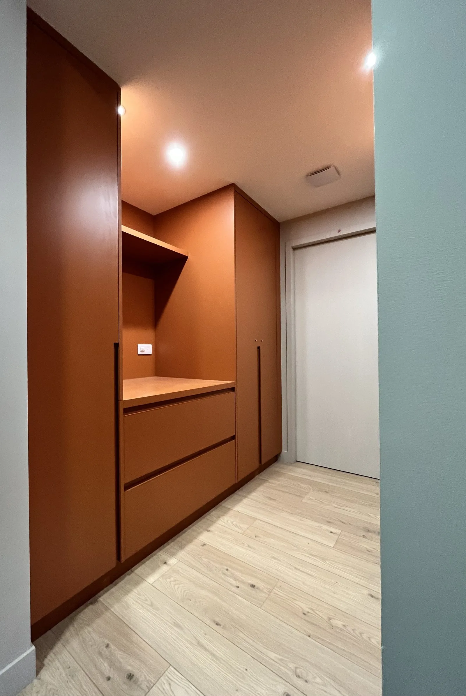 Agencement de bureaux, agence BSR à Nantes, réalisation Arcobois