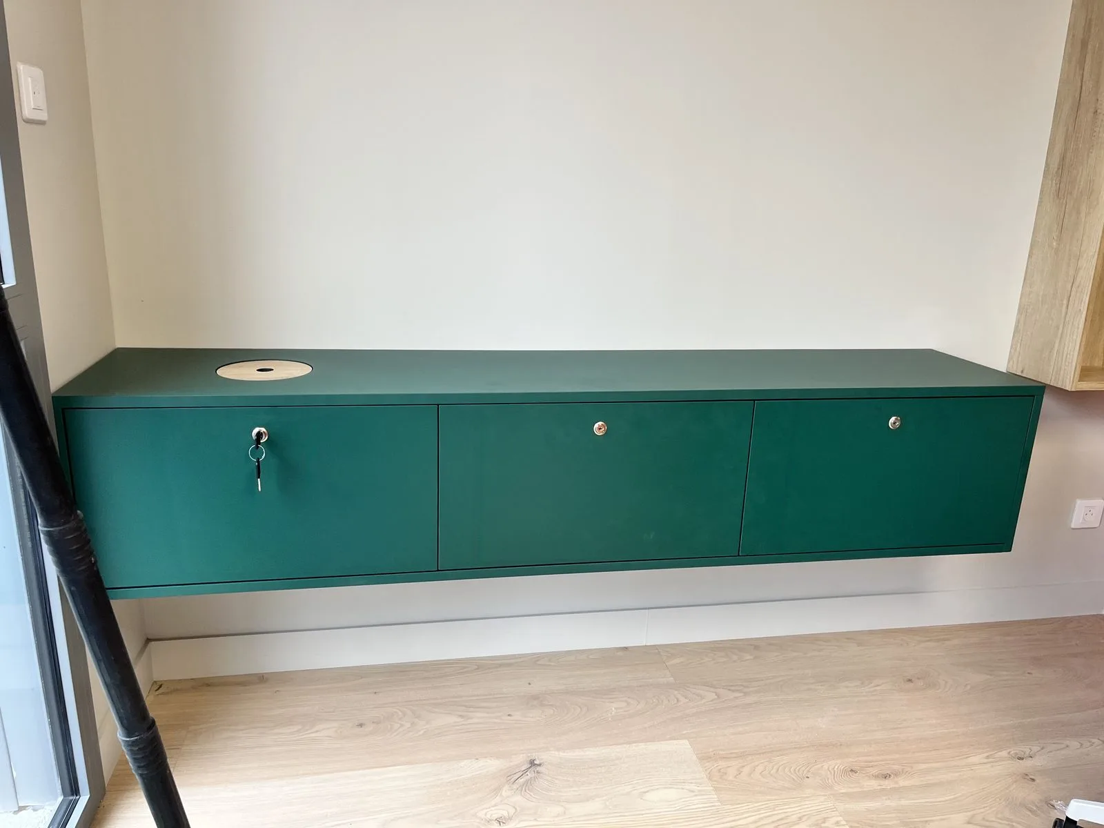 Agencement de bureaux, agence BSR à Nantes, réalisation Arcobois