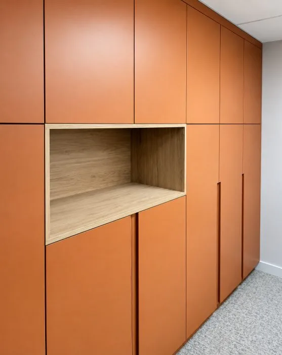 Agencement de bureaux, agence BSR à Nantes, réalisation Arcobois