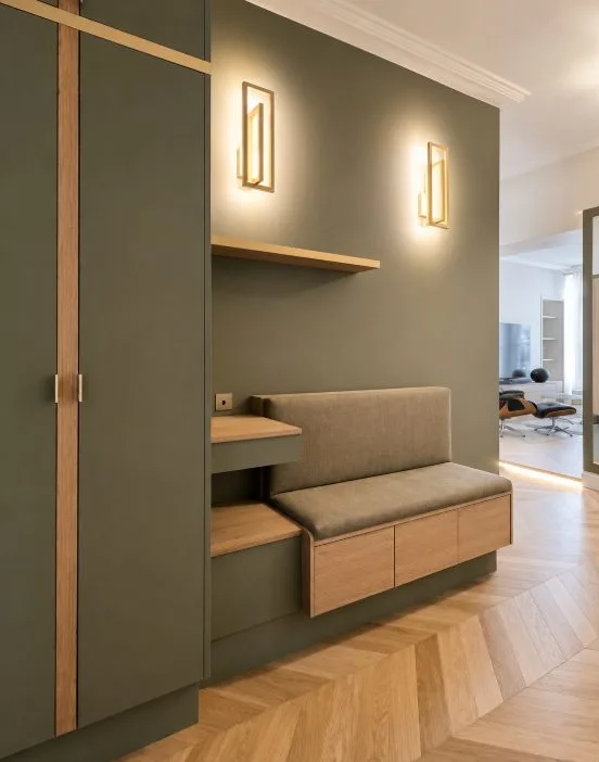 Rénovation d'un appartement ancien à Nantes, réalisation Arcobois