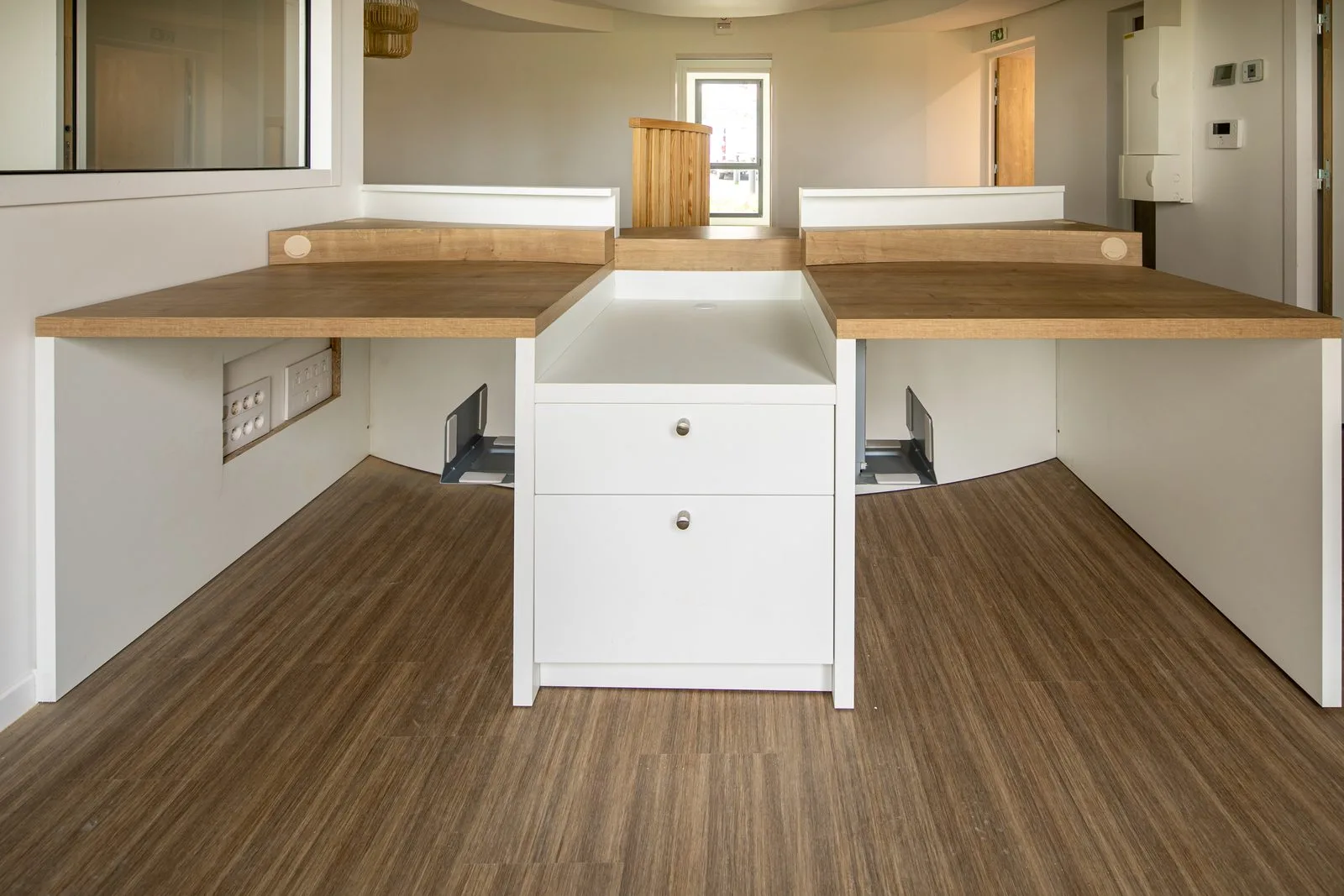 Agencement d'un cabinet médical à Pornic, réalisation Arcobois