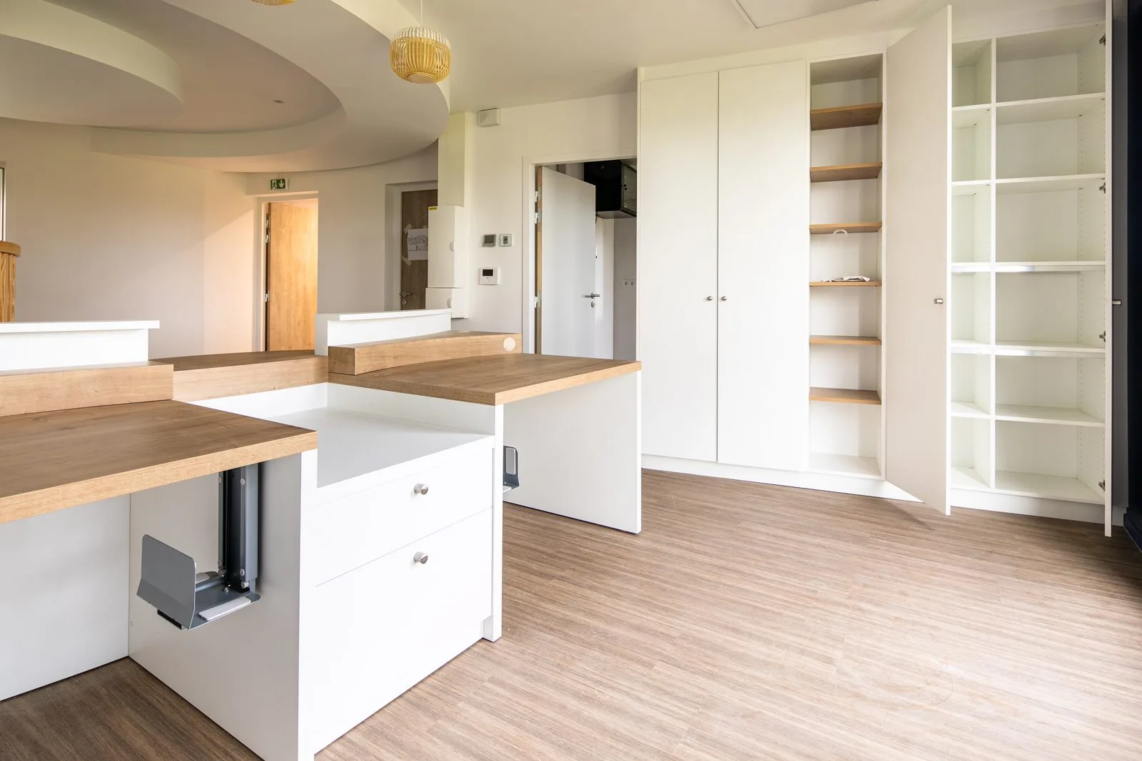 Agencement d'un cabinet médical à Pornic, réalisation Arcobois