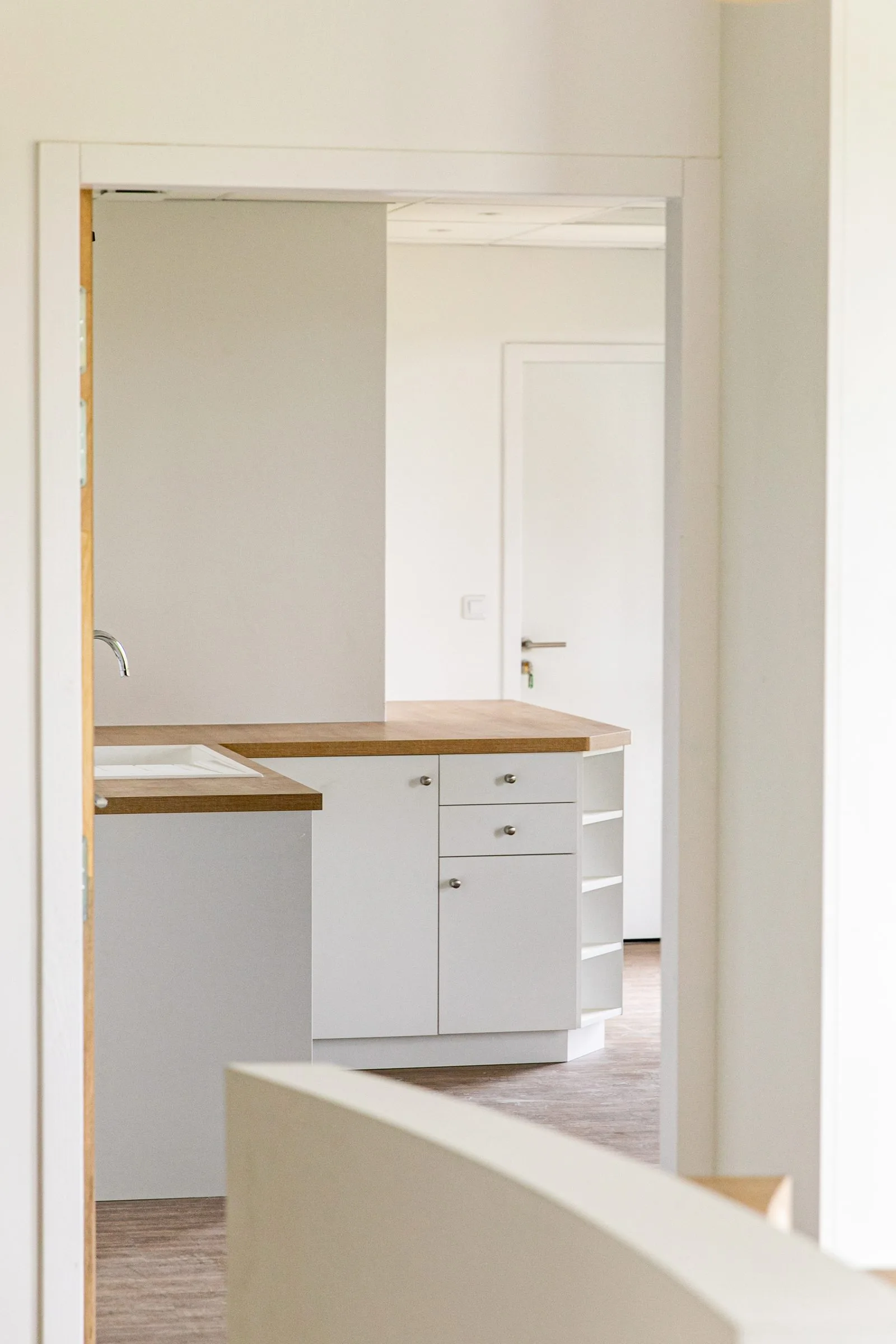 Agencement d'un cabinet médical à Pornic, réalisation Arcobois