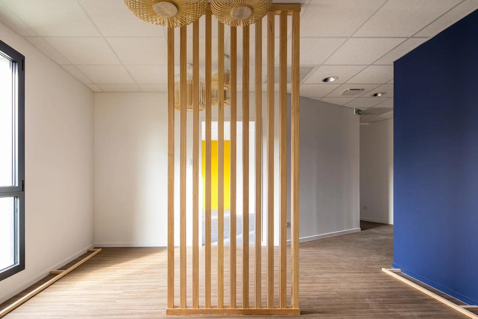 Agencement d'un cabinet médical à Pornic, réalisation Arcobois
