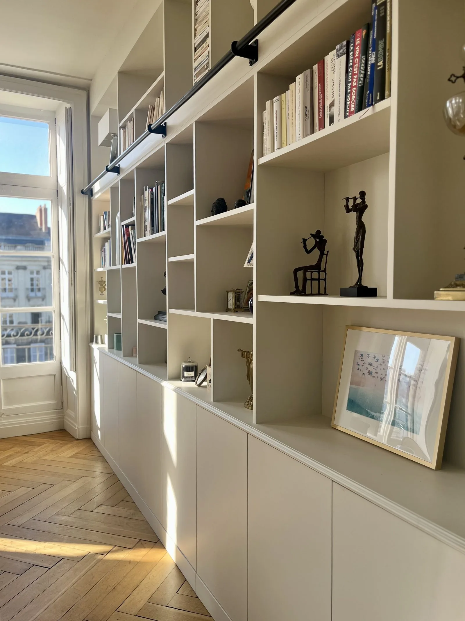 Agencement d'un appartement ancien à Nantes, réalisation Arcobois
