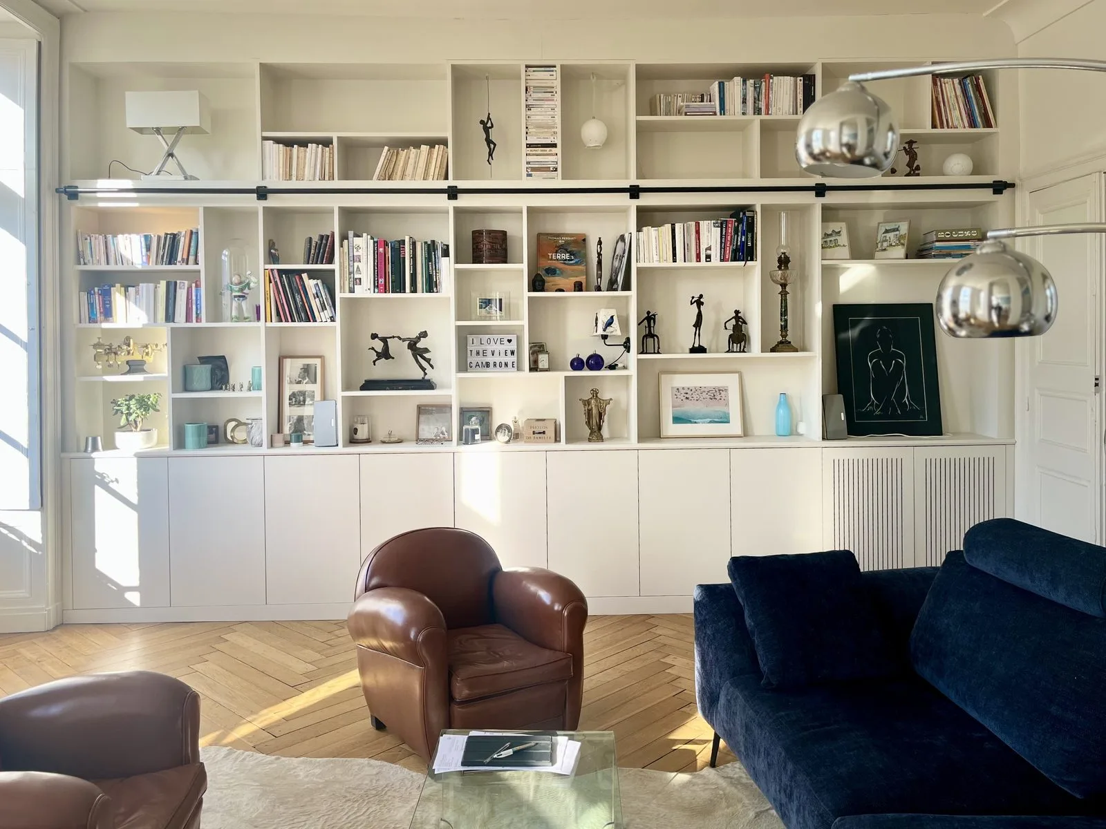 Agencement d'un appartement ancien à Nantes, réalisation Arcobois