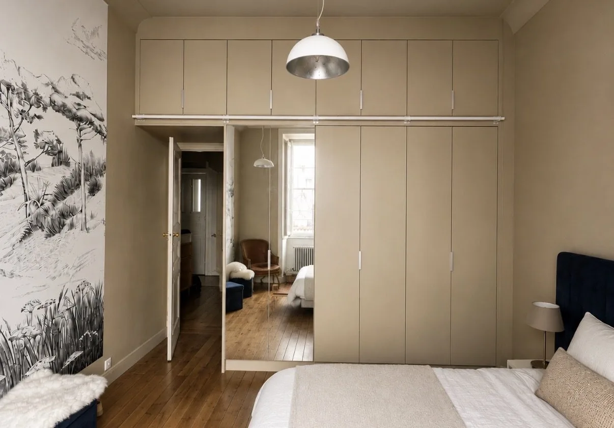 Agencement d'un appartement ancien à Nantes, réalisation Arcobois
