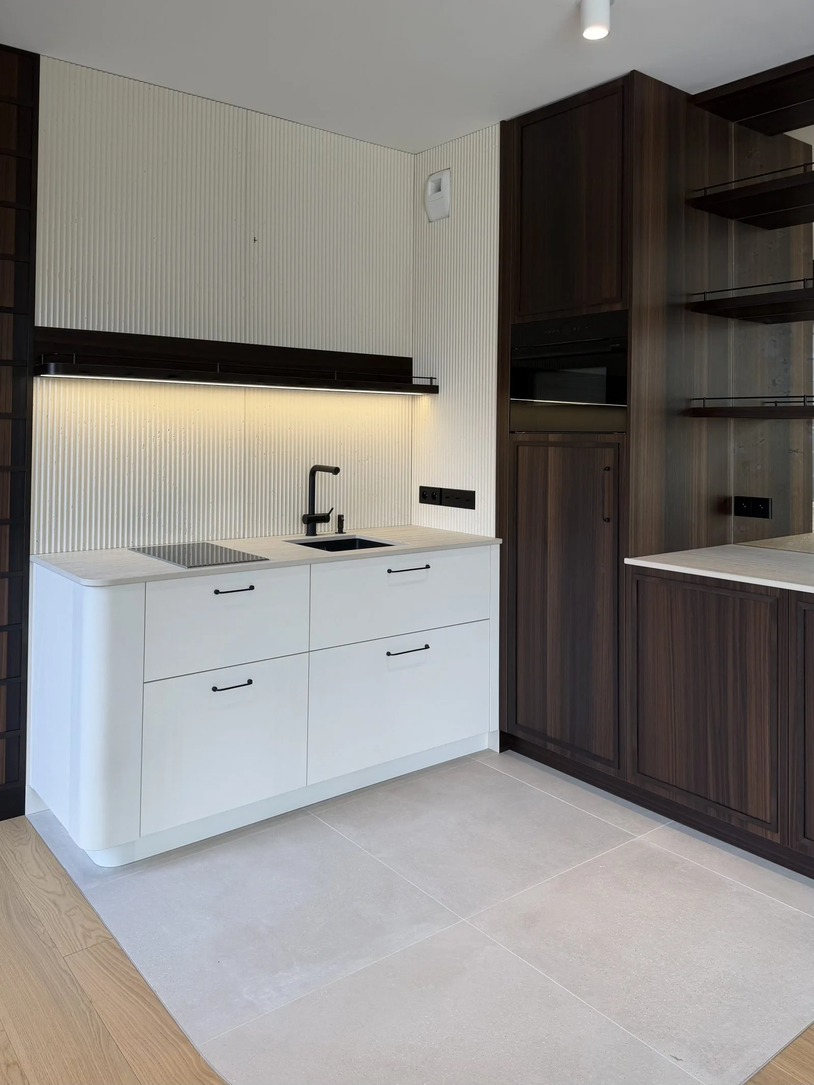 Agencement d'un appartement en centre-ville de Nantes, réalisation Arcobois