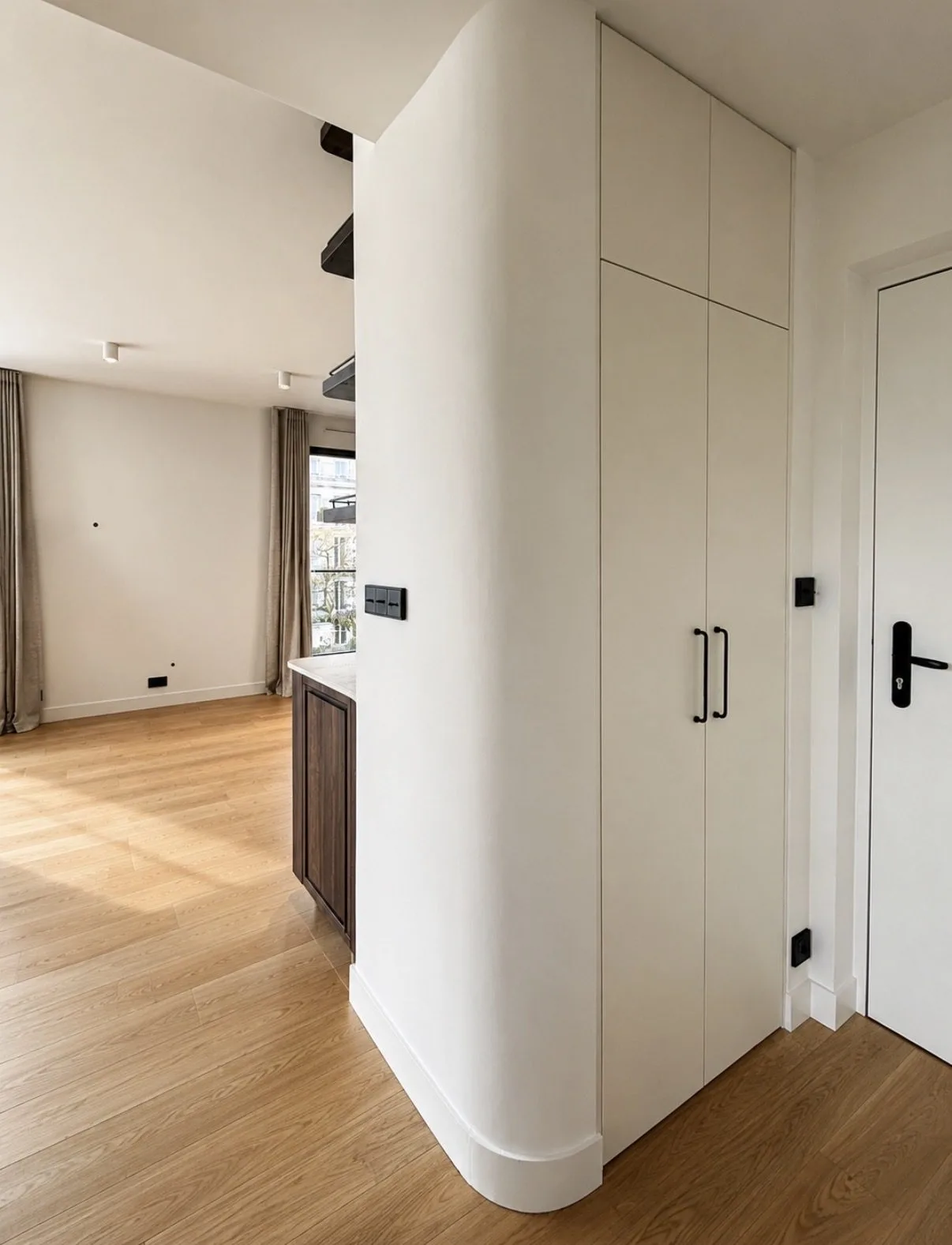 Agencement d'un appartement en centre-ville de Nantes, réalisation Arcobois