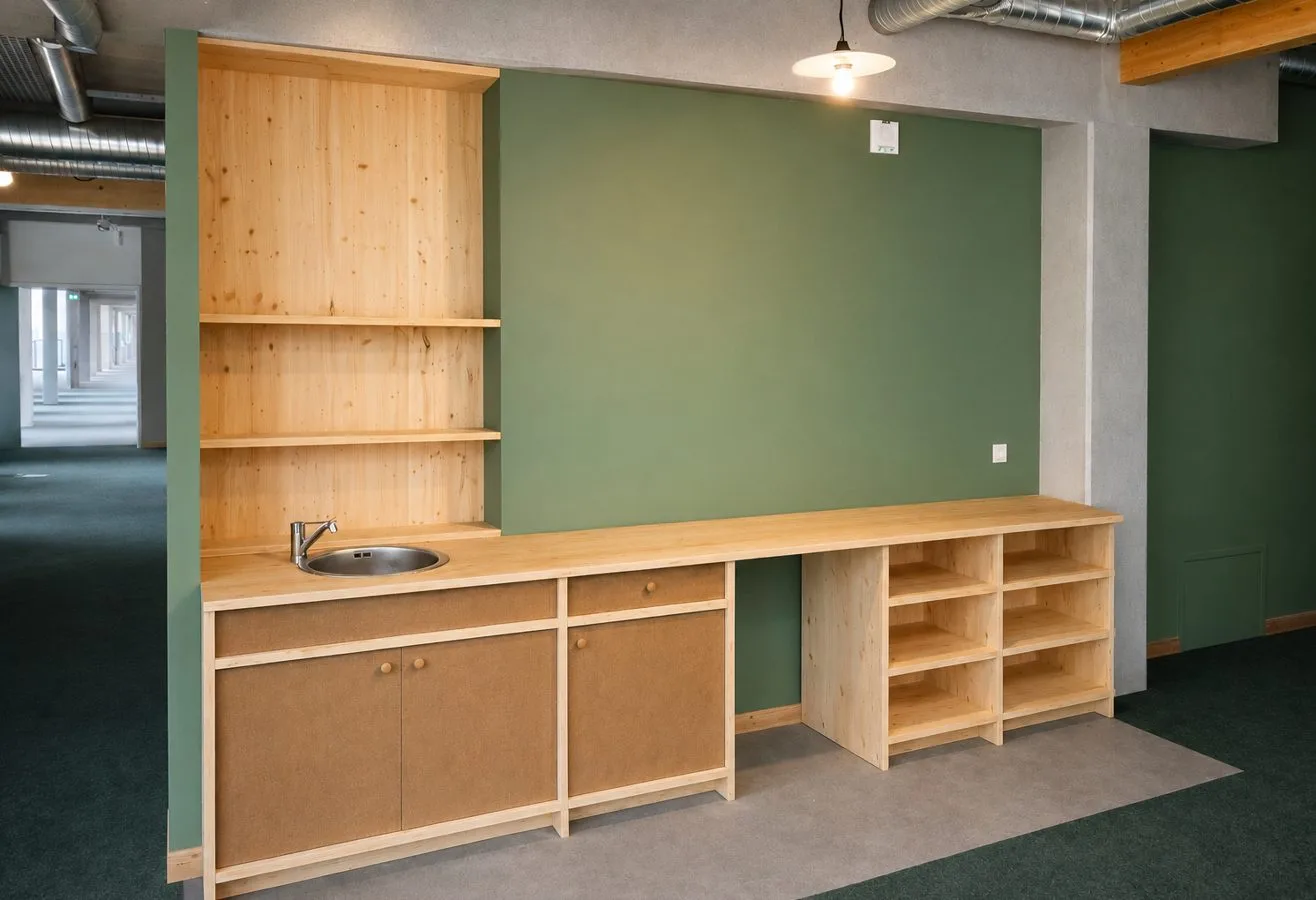 Immeuble GINA, quartier République à Nantes, réalisation Arcobois