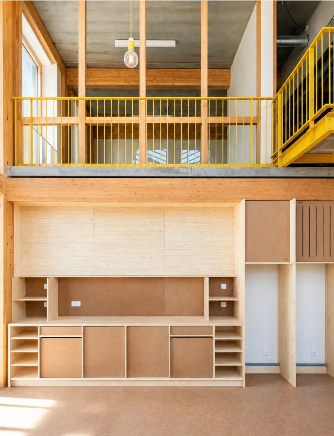Immeuble GINA, quartier République à Nantes, réalisation Arcobois