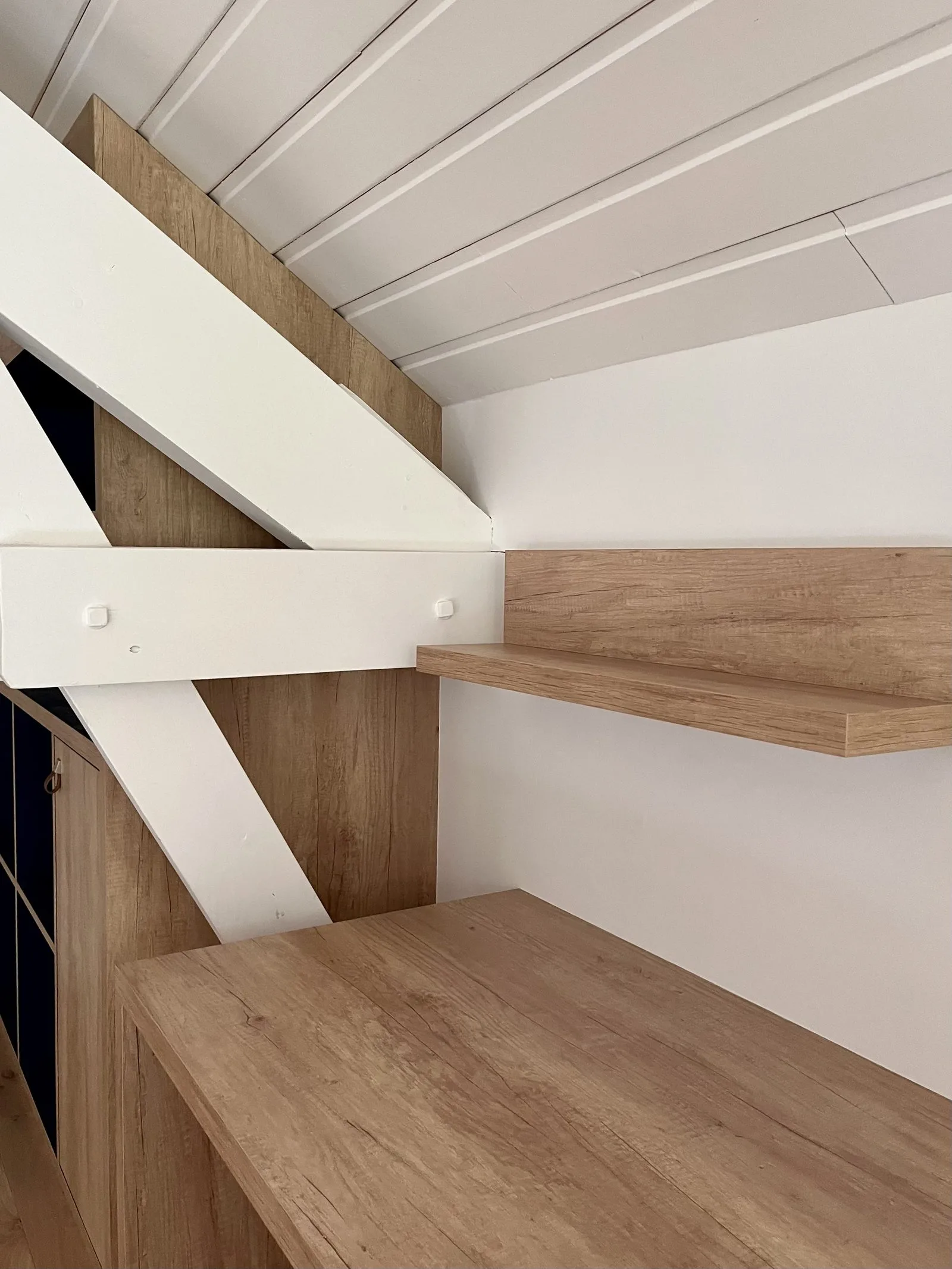 Agencement d'une maison à La Chapelle, réalisation Arcobois
