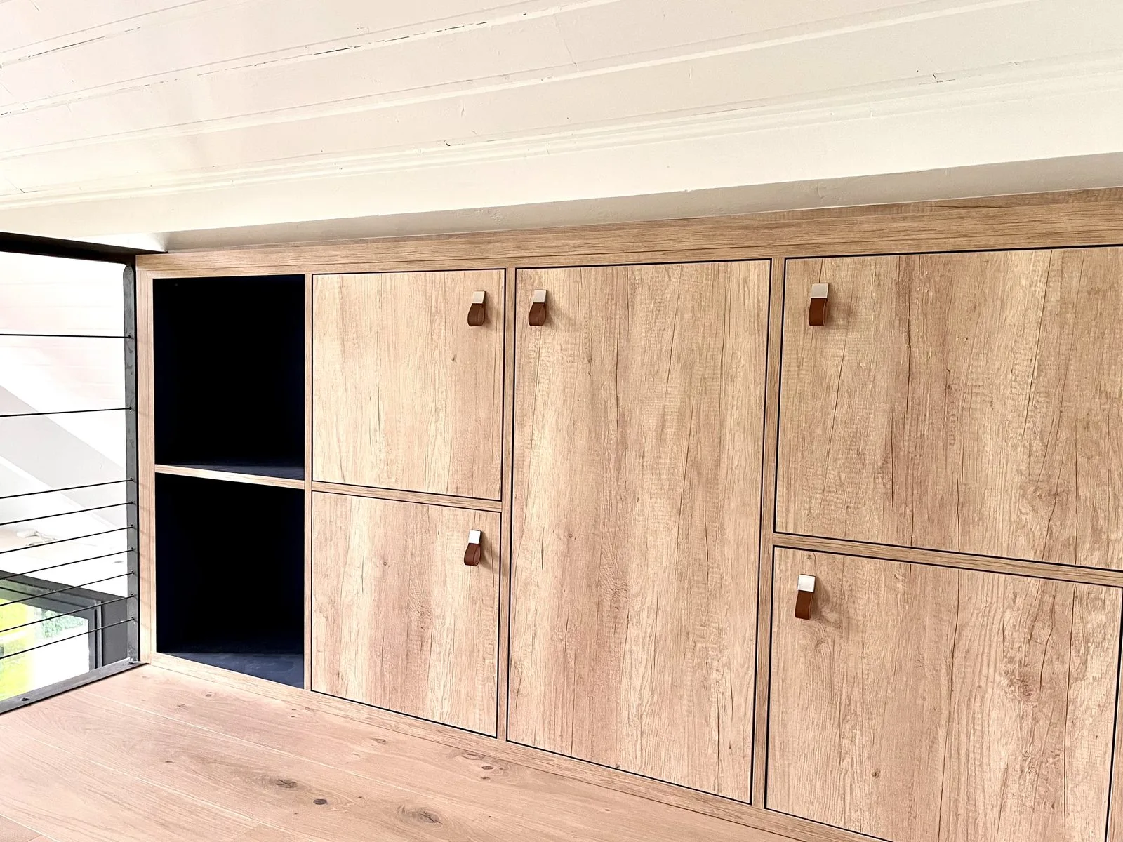 Agencement d'une maison à La Chapelle, réalisation Arcobois