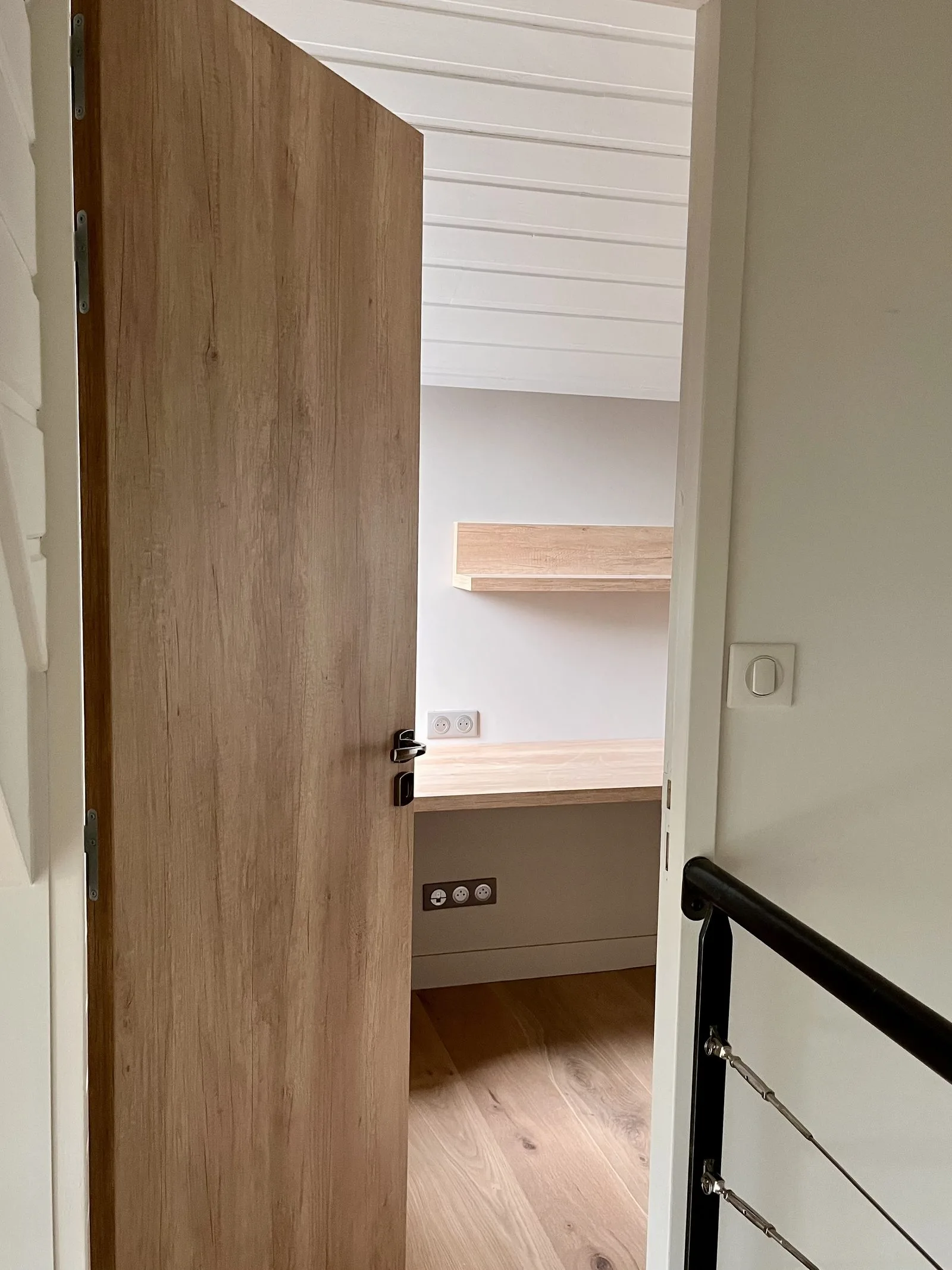 Agencement d'une maison à La Chapelle, réalisation Arcobois