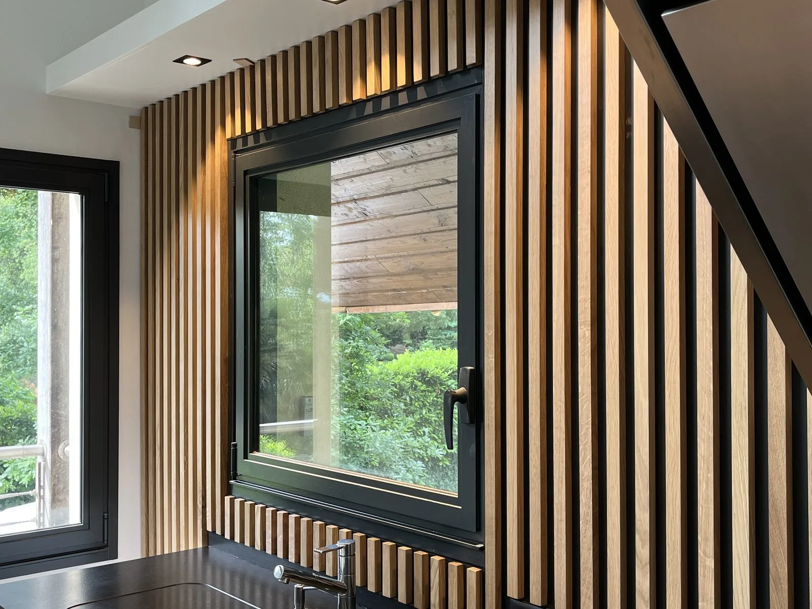 Agencement d'une maison à La Chapelle, réalisation Arcobois