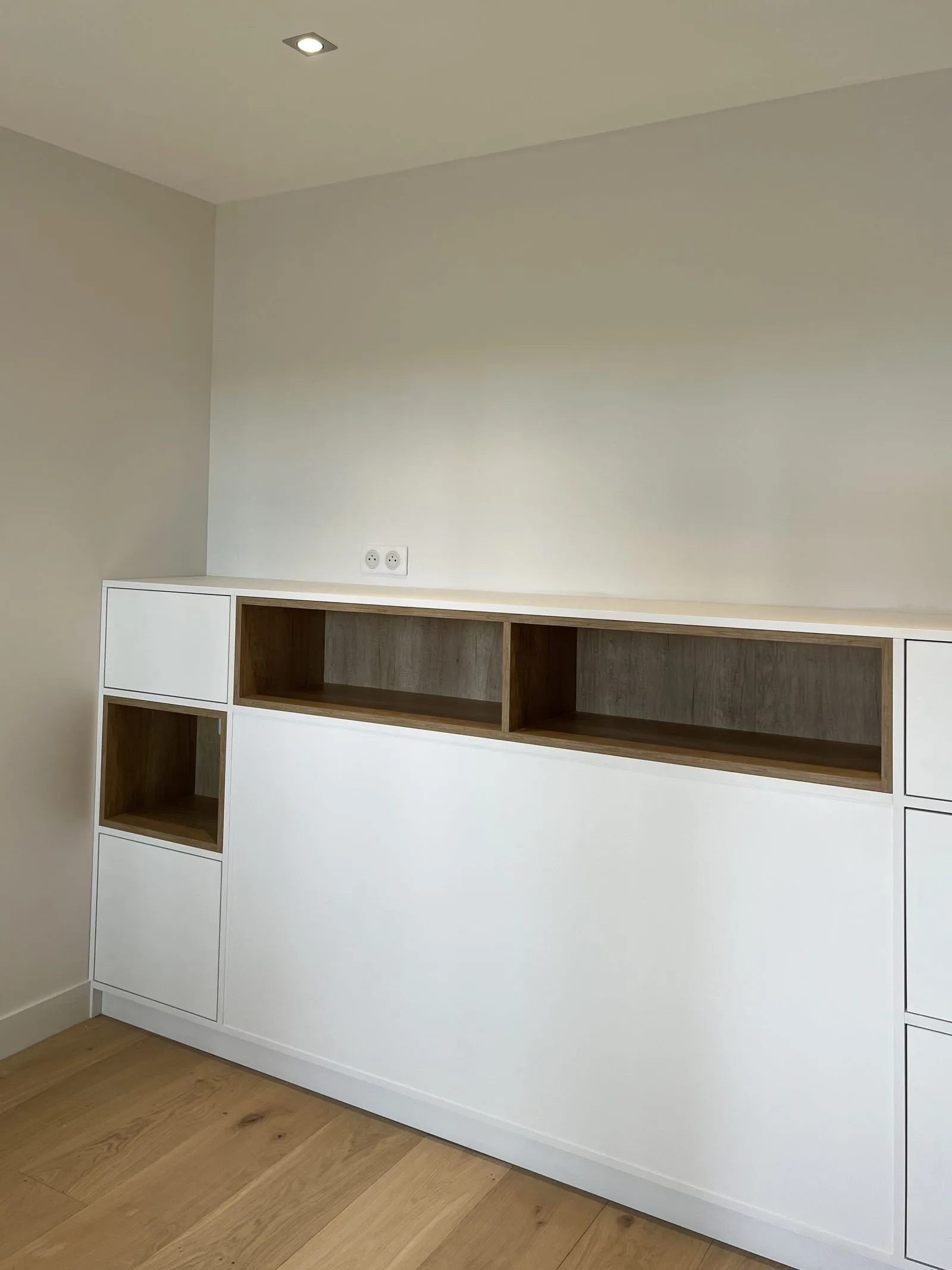 Agencement d'une maison à La Chapelle, réalisation Arcobois
