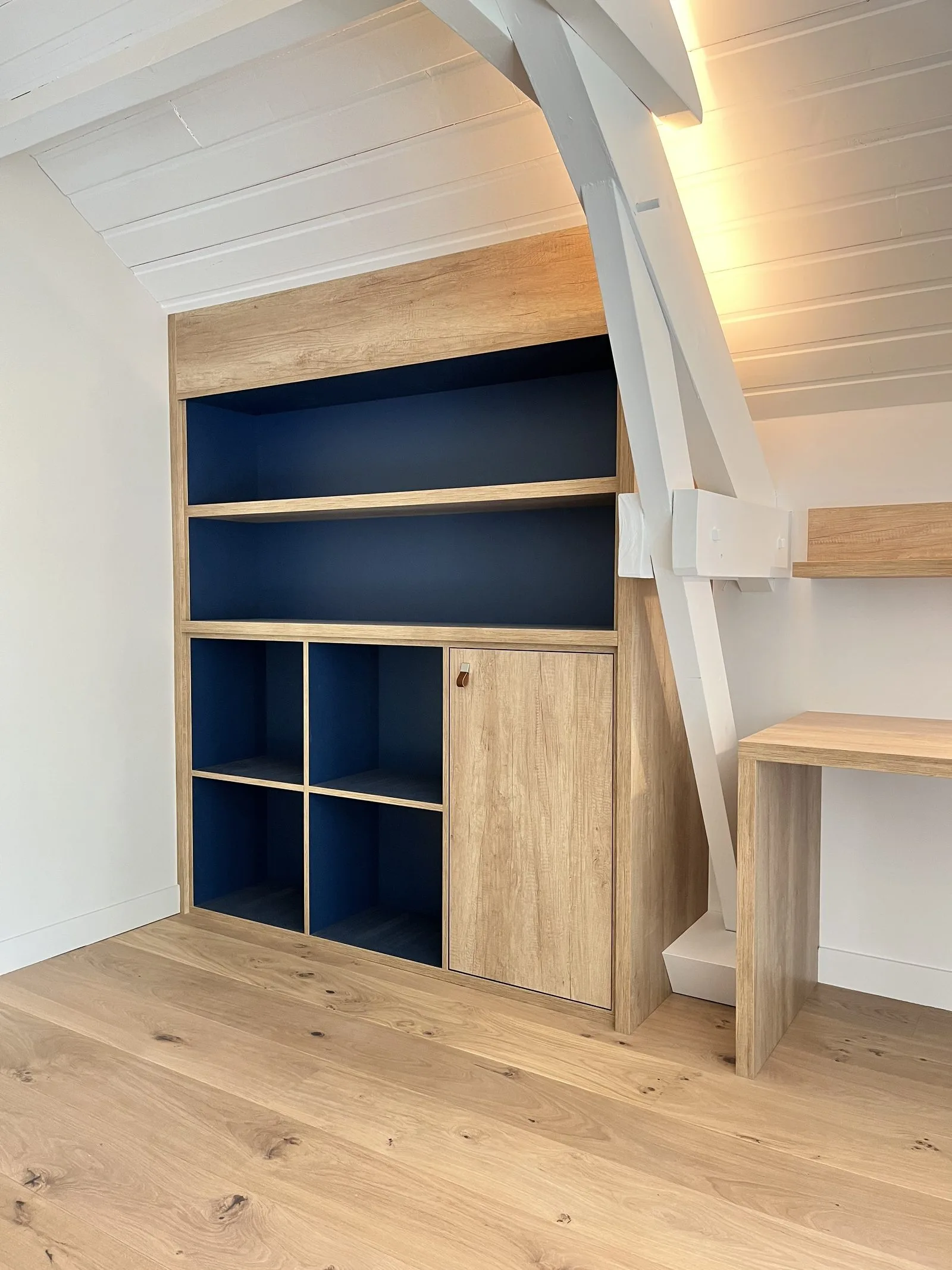 Agencement d'une maison à La Chapelle, réalisation Arcobois