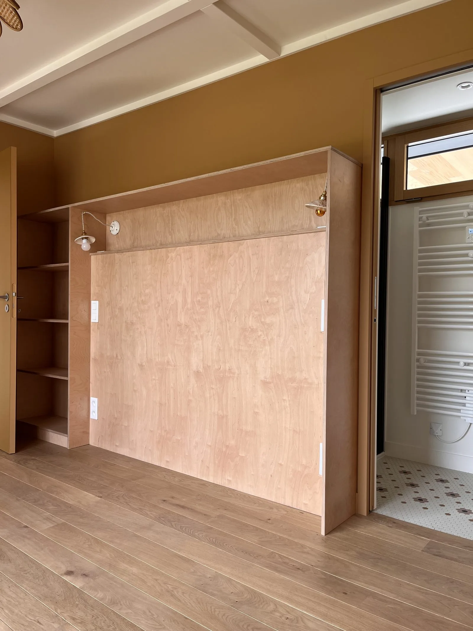 Agencement d'une maison en Bretagne, réalisation Arcobois