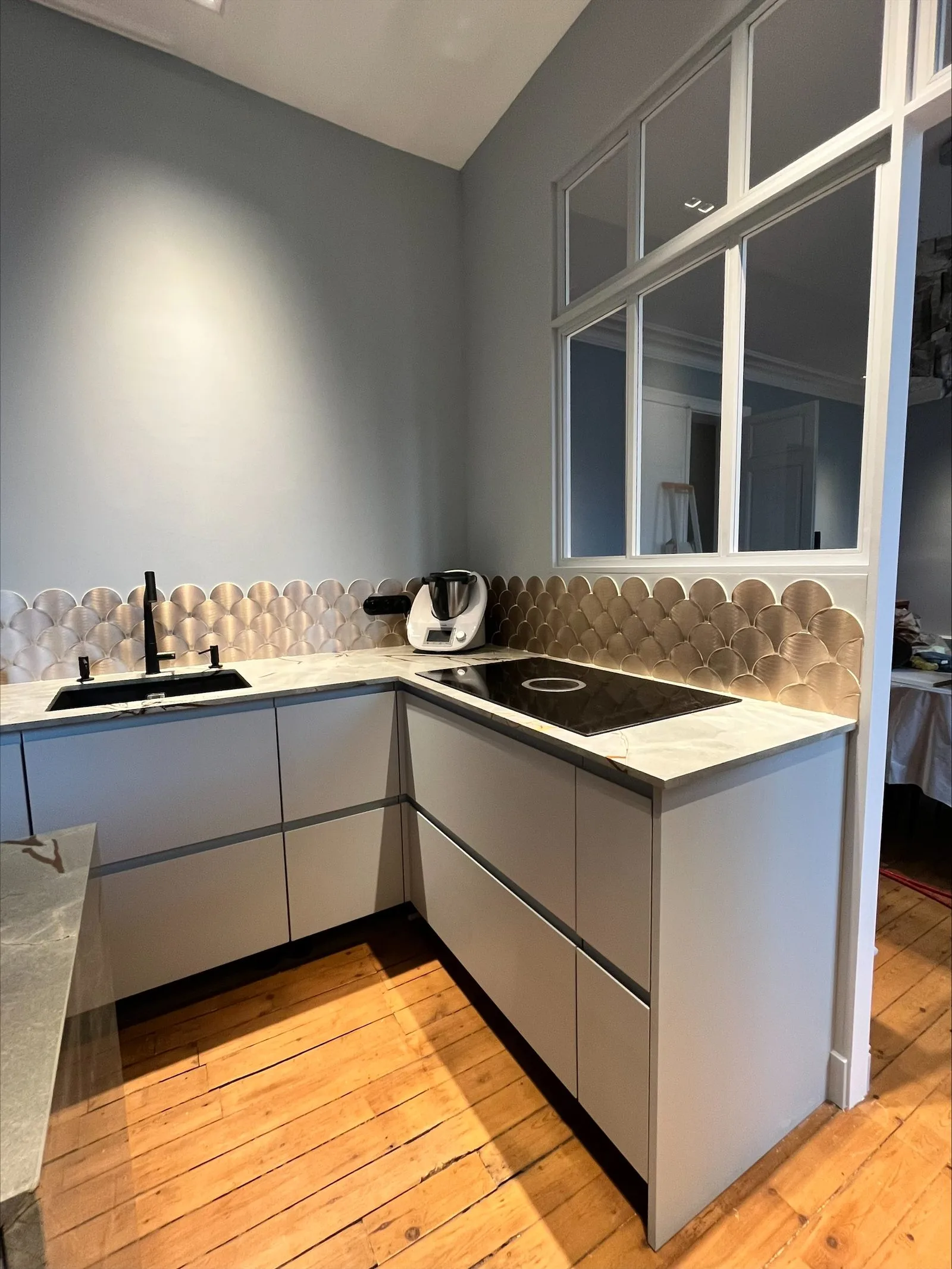 Agencement complet d'une maison à Nantes, réalisation Arcobois