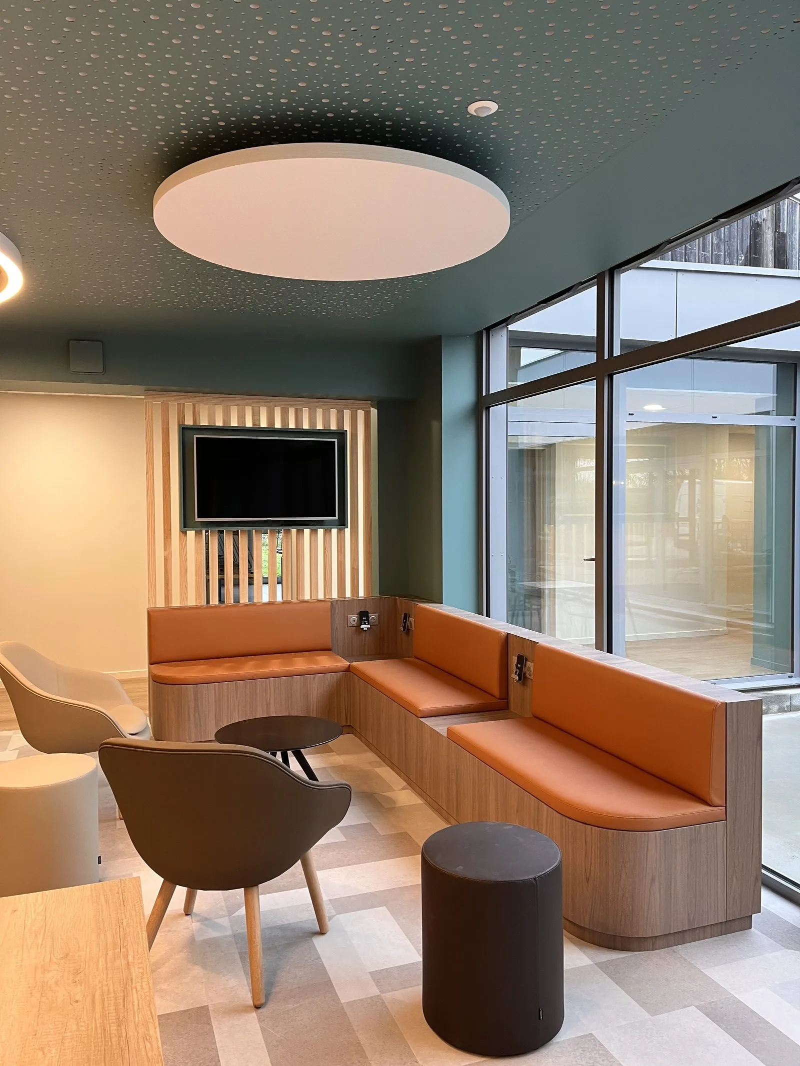 Espace de travail Noveha, réalisation Arcobois