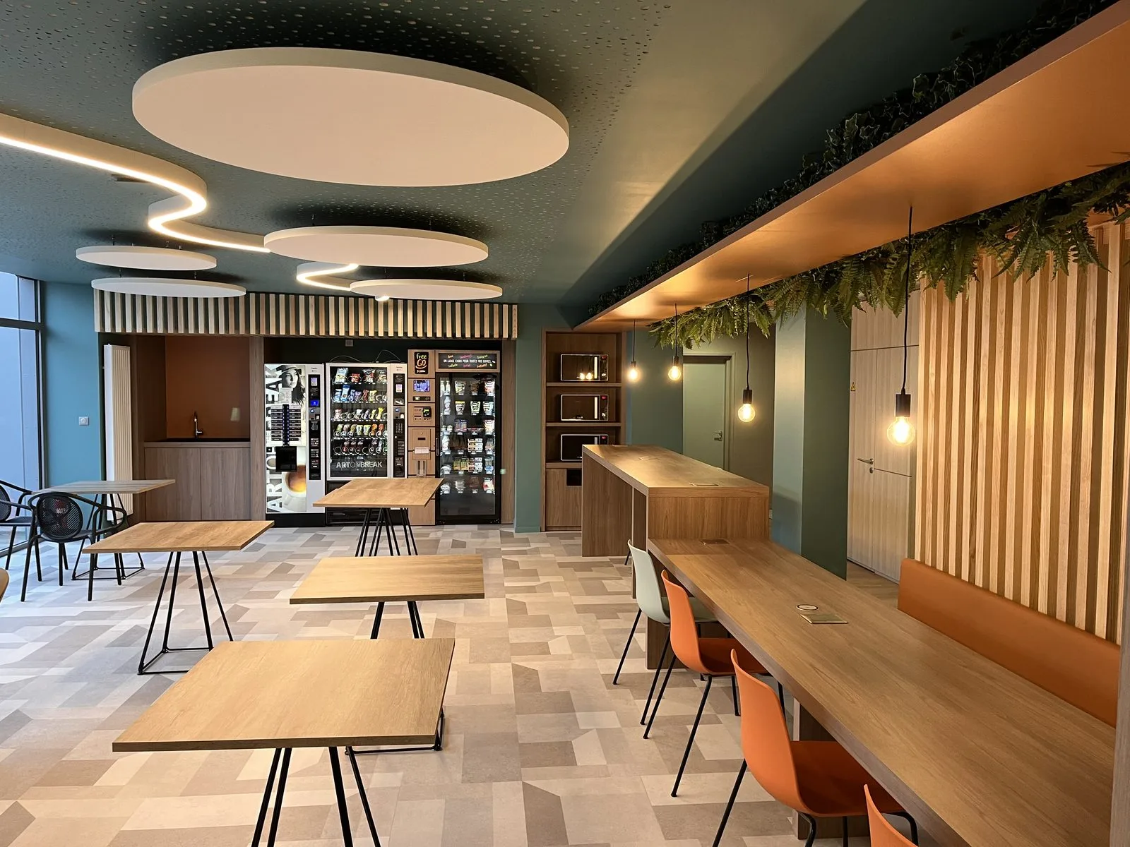 Espace de travail Noveha, réalisation Arcobois