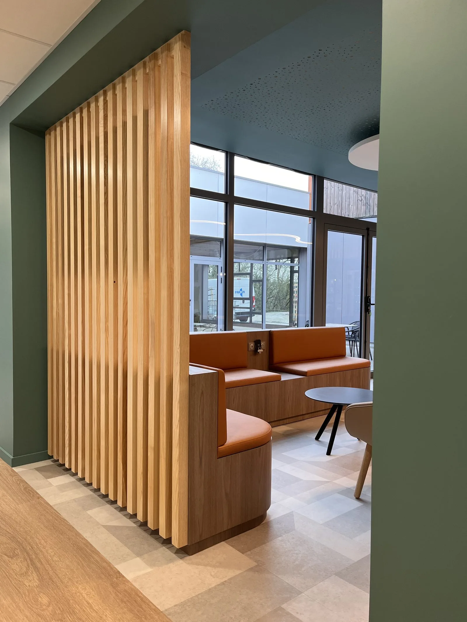 Espace de travail Noveha, réalisation Arcobois