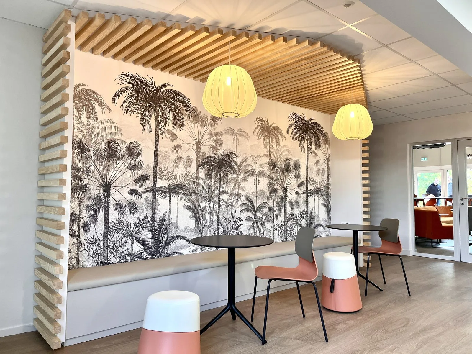 Espace de travail Noveha, réalisation Arcobois
