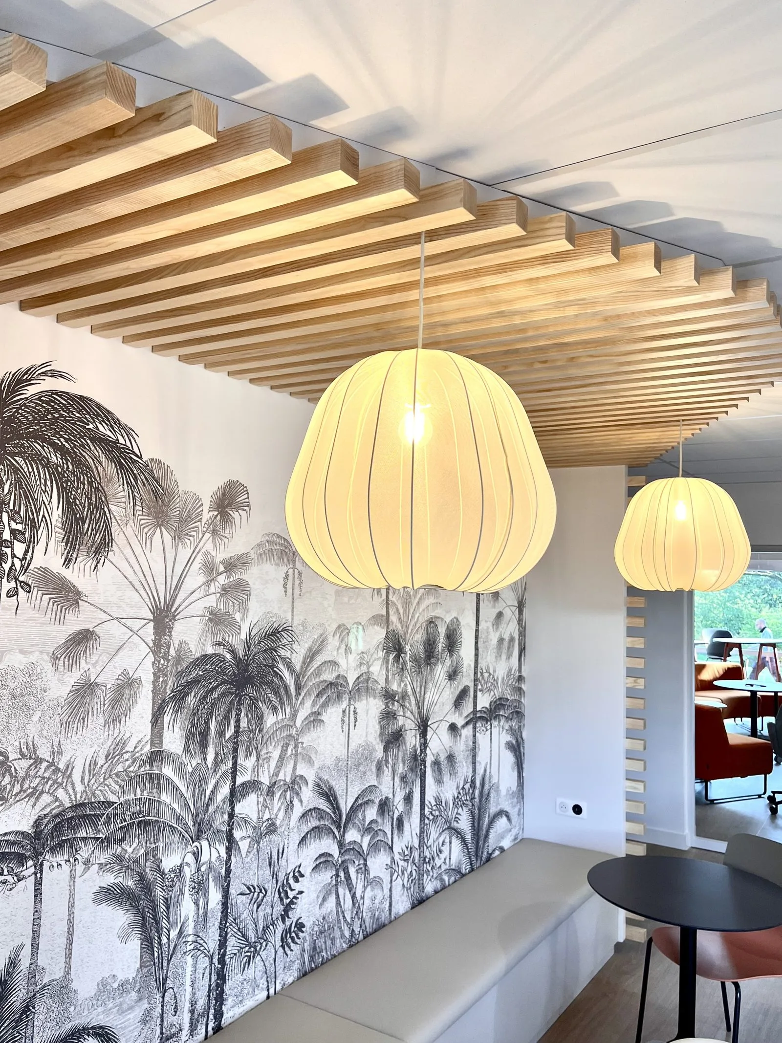 Espace de travail Noveha, réalisation Arcobois
