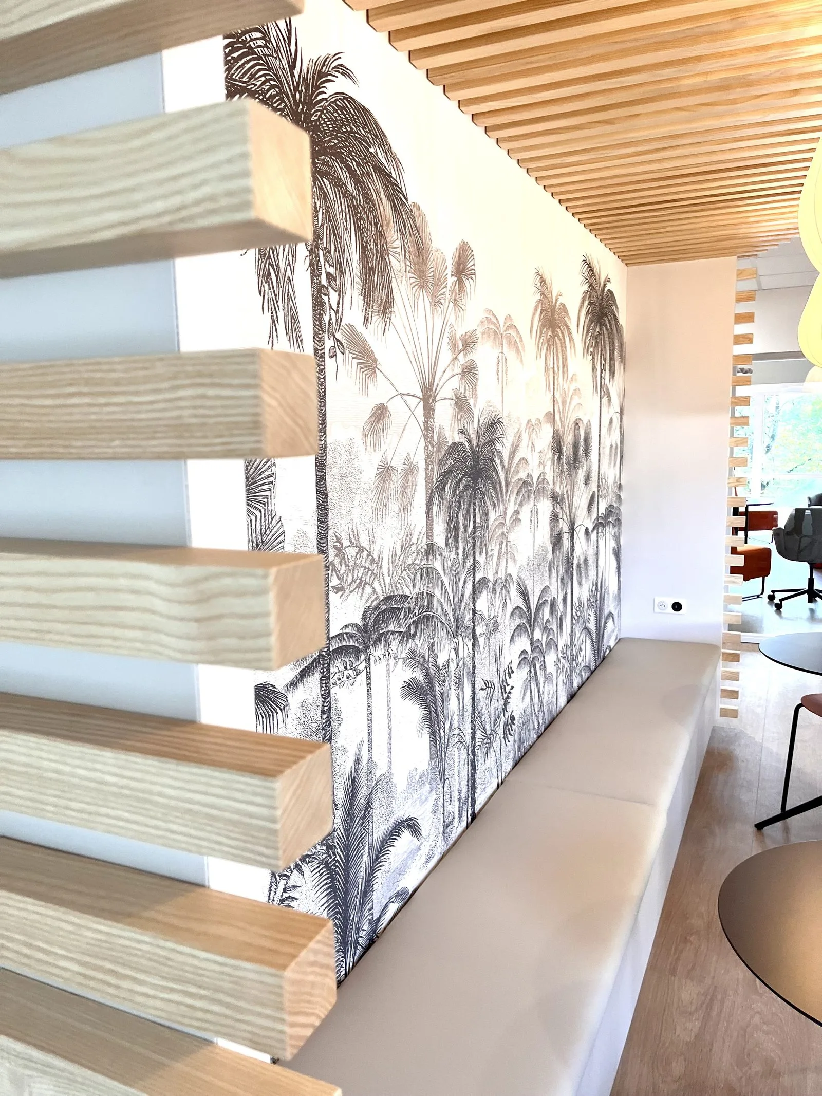 Espace de travail Noveha, réalisation Arcobois