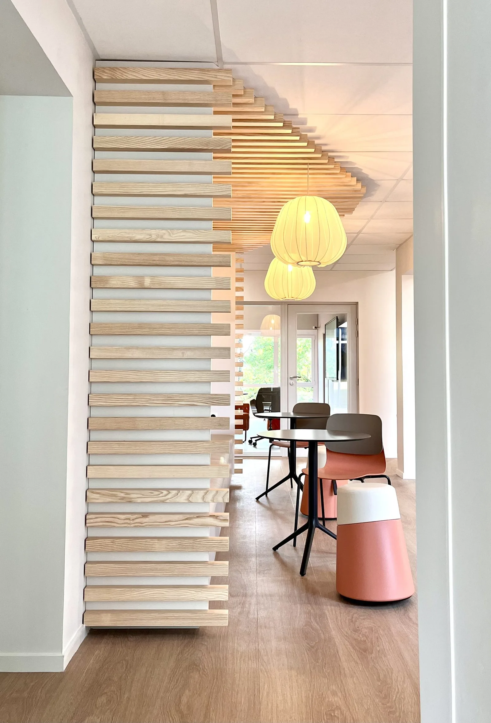 Espace de travail Noveha, réalisation Arcobois
