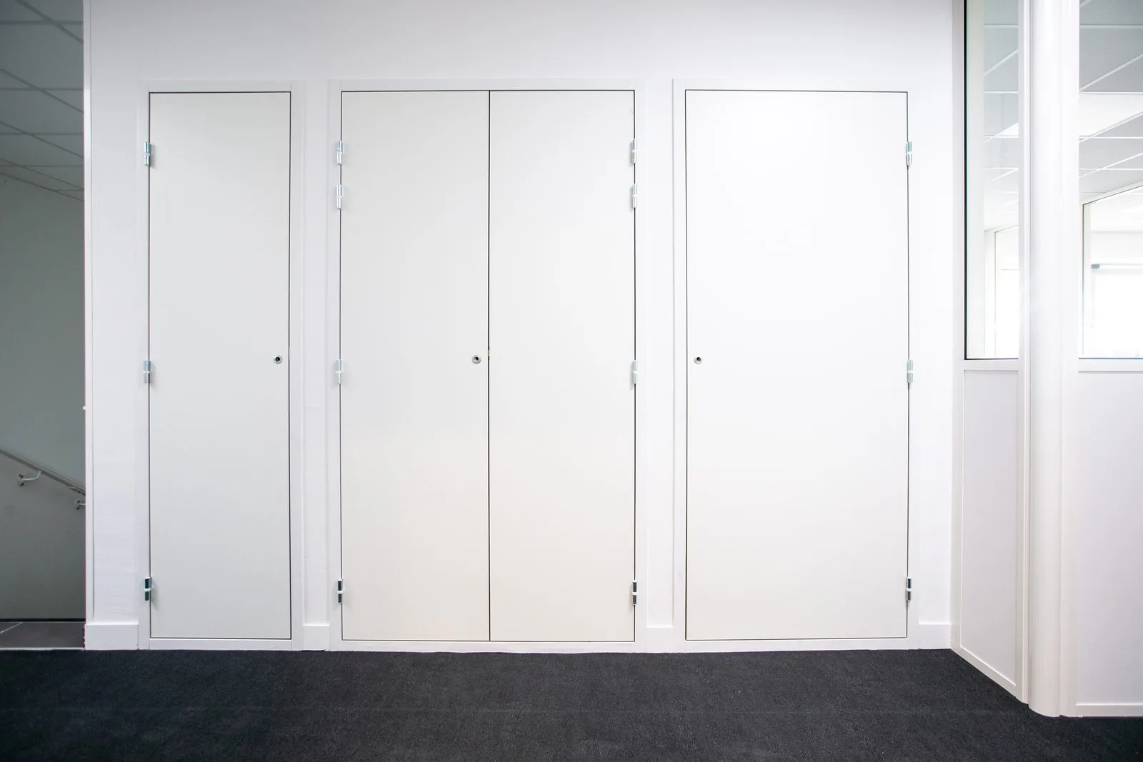 Bureaux d'une plateforme logistique à Angers, réalisation Arcobois